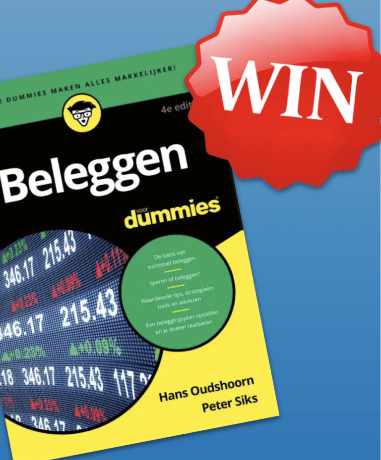 Win het boek 'Beleggen voor Dummies' Elke maand kans!